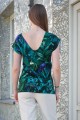 Bawełniany T-shirt, Bluzka w kwiaty - OKEE (3).jpg