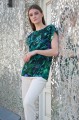 Bawełniany T-shirt, Bluzka w kwiaty - OKEE (4).jpg