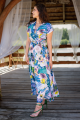 sukienka kimonowa, sukienka kimono w kwiaty - OKEE (6).png