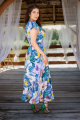 sukienka kimonowa, sukienka kimono w kwiaty - OKEE (12).png