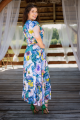 sukienka kimonowa, sukienka kimono w kwiaty - OKEE (13).png