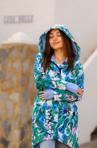 Wiosenna kurtka softshell, parka w kwiaty - OKEE - kurtka przejściowa (73).jpg