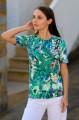 Bluzka simple z krókim rękawem - OKEE - t-shirt w kwiaty (35).jpg