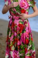 Sukienka MAXI z dekoltem kopertowym - OKEE - kimono w kwiaty (15).jpg