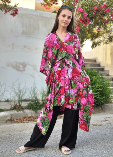 Letnie kimono w kwiaty - OKEE wiskozowe kimono.jpg