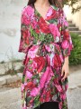 kimono wiskozowe w kwiaty - OKEE - narzutka plażowa.jpg