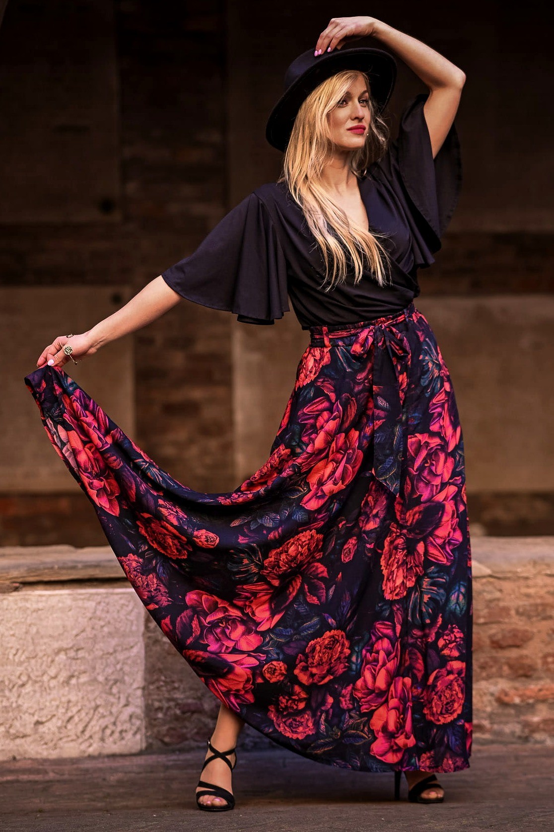 Spódnica Maxi - Rosy Sunset