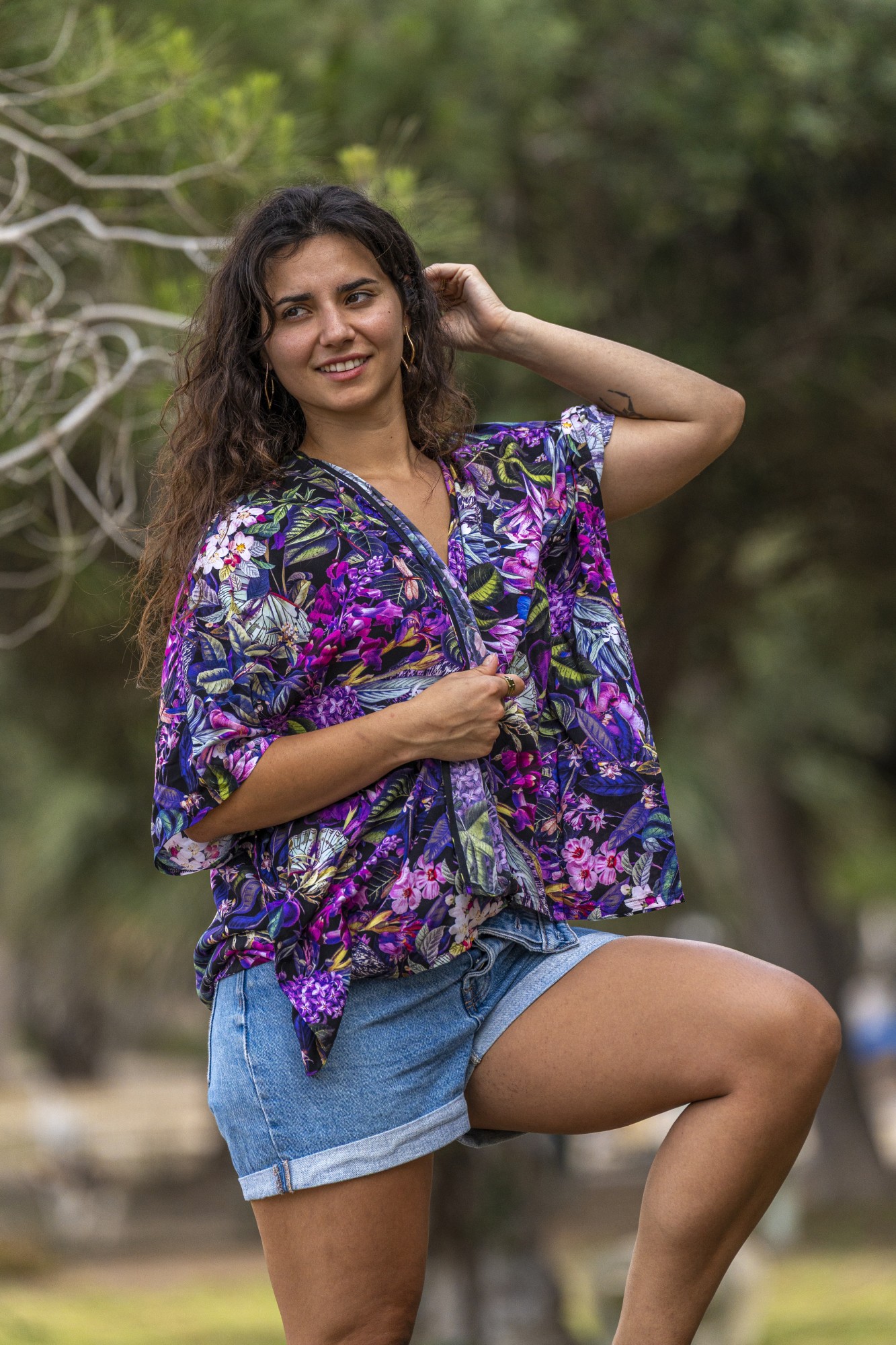 Kimono krótkie - Garden Party