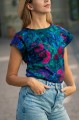 t-shirt bawełniany w kwiaty - OKEE (4).jpg