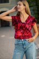 kolorowy t-shirt w kwiaty - OKEE - bawełna (3).jpg