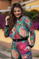Bluza short bawełniana w kwiaty - OKEE (4).jpg