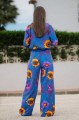 Bawełniana bluza crop - OKEE - bluzy w kwiaty (1).jpg