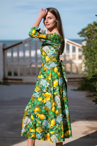 HEART - sukienka w kwiaty dekolt w serce - OKEE (17).jpg