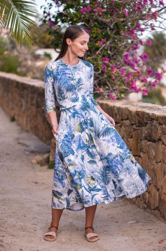 Sukienka Bawełniana SIMPLE - Whispers