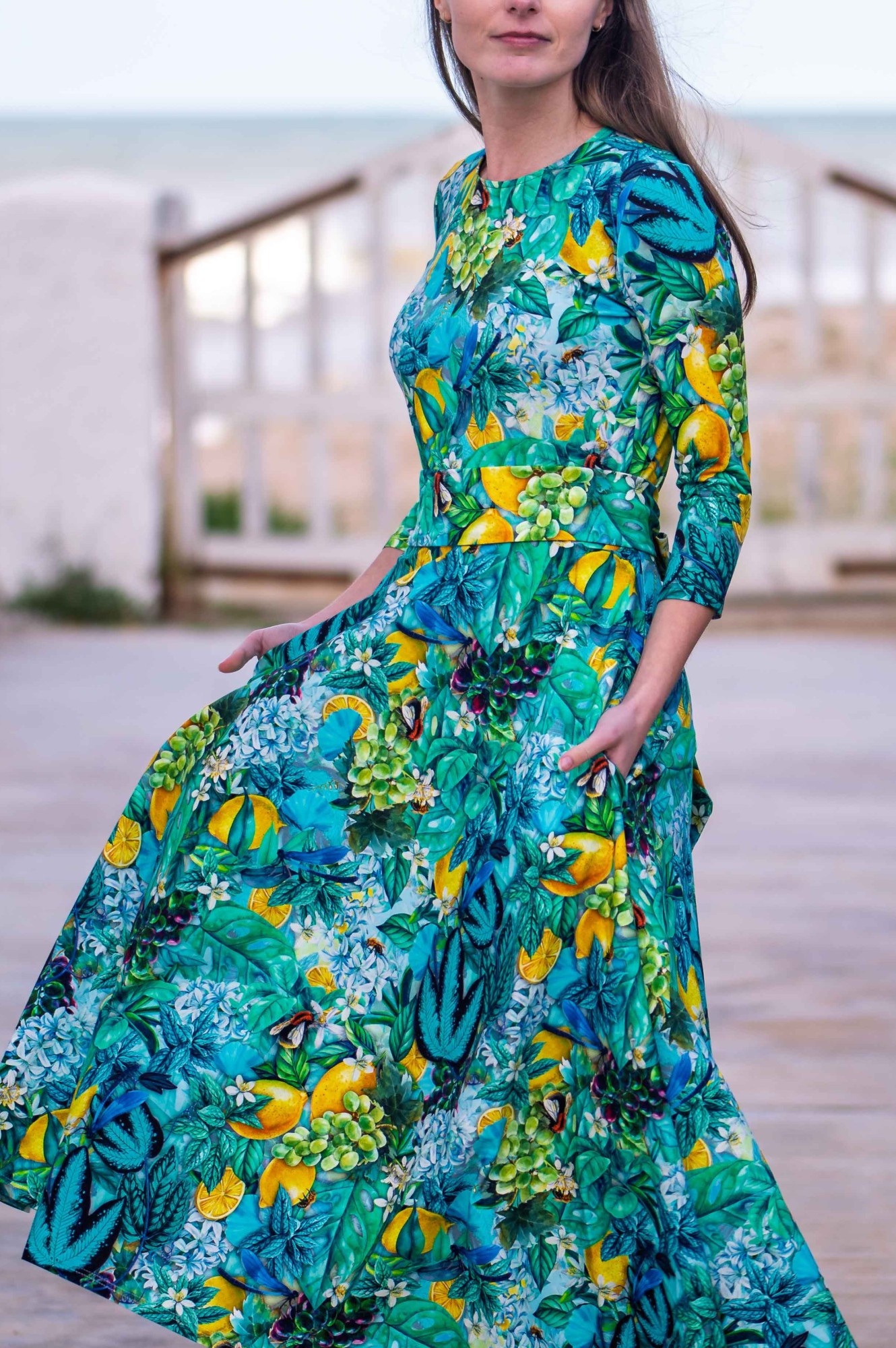 Sukienka Bawełniana SIMPLE - Mohito