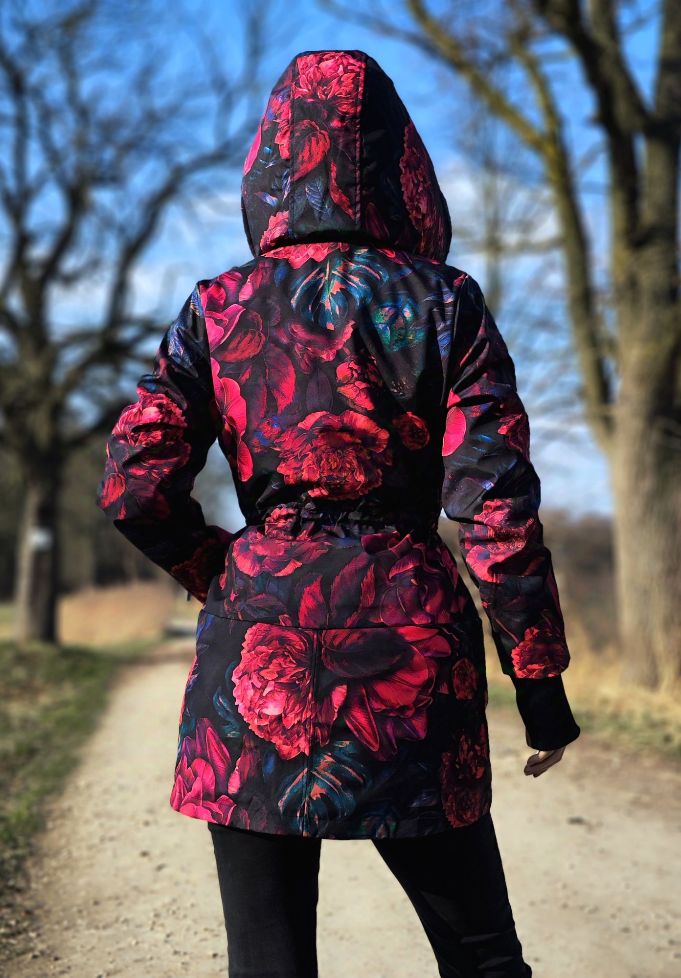 Kurtka przejściowa krótka - Rosy sunset