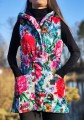 Kamizelka w kwiaty - OKEE