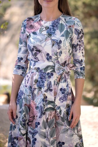 Sukienka Bawełniana SIMPLE - Rosy dream