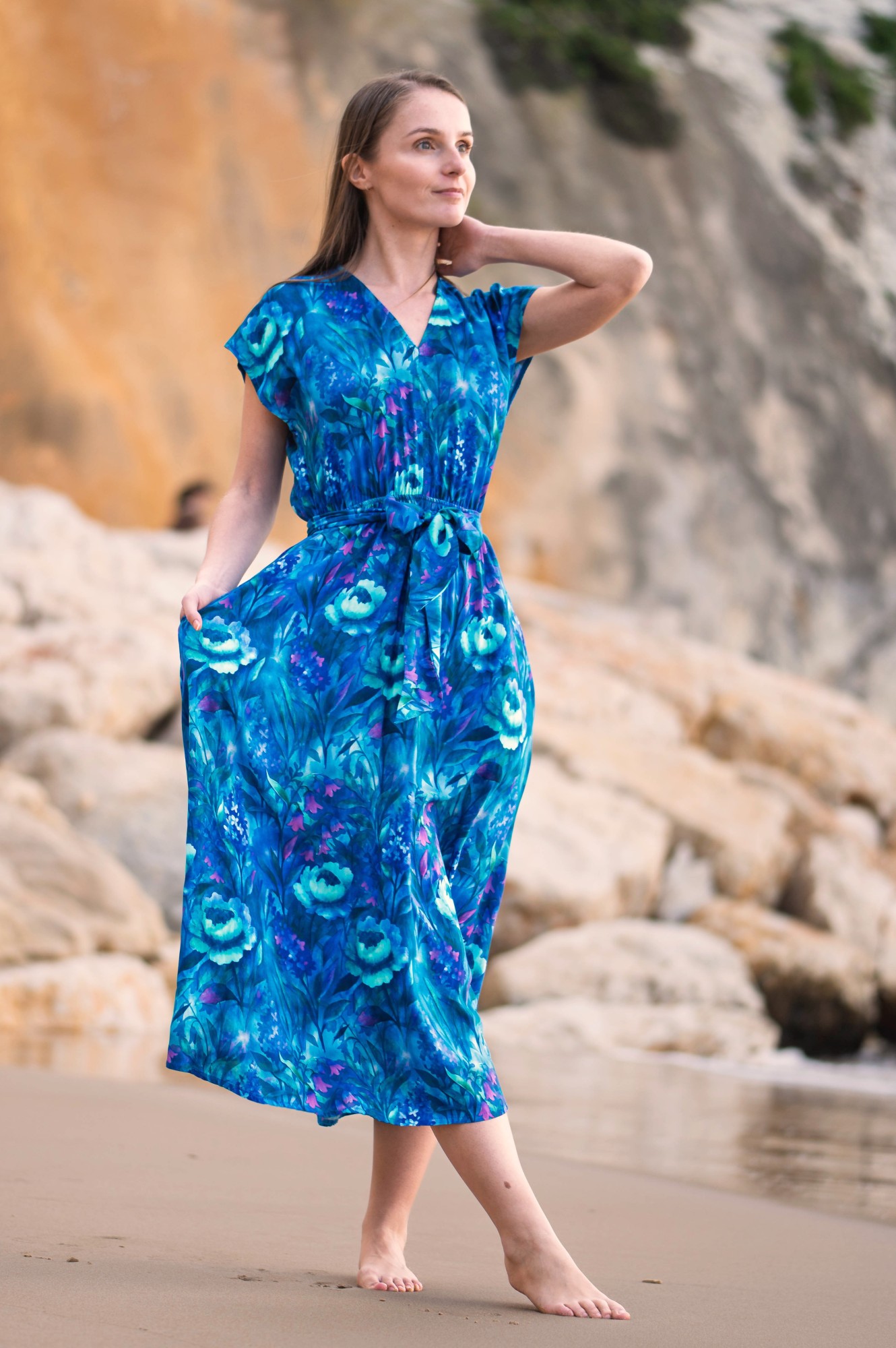 Sukienka AGATA - Aquarium