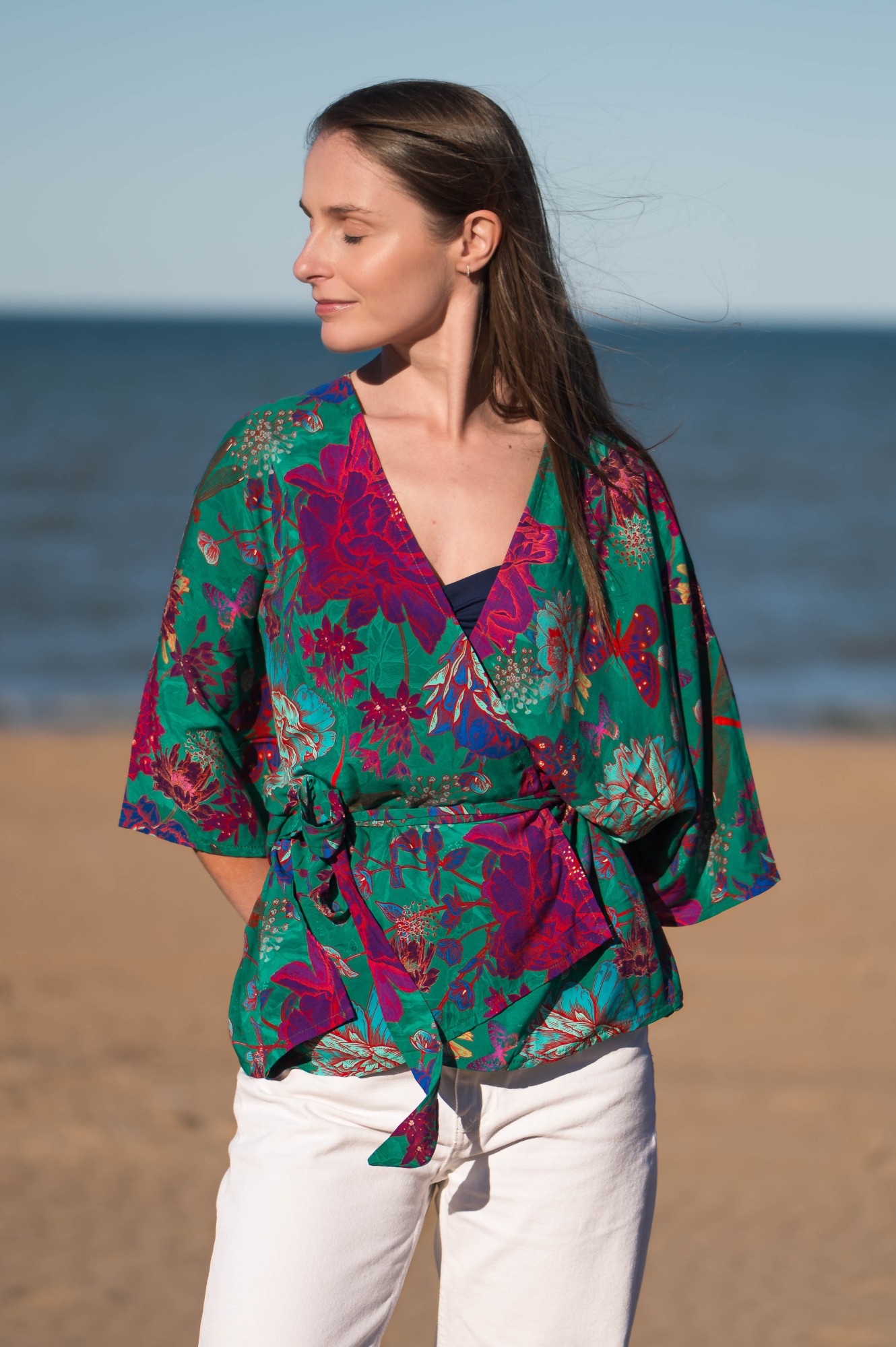 Kimono krótkie - Sekret Oceanu