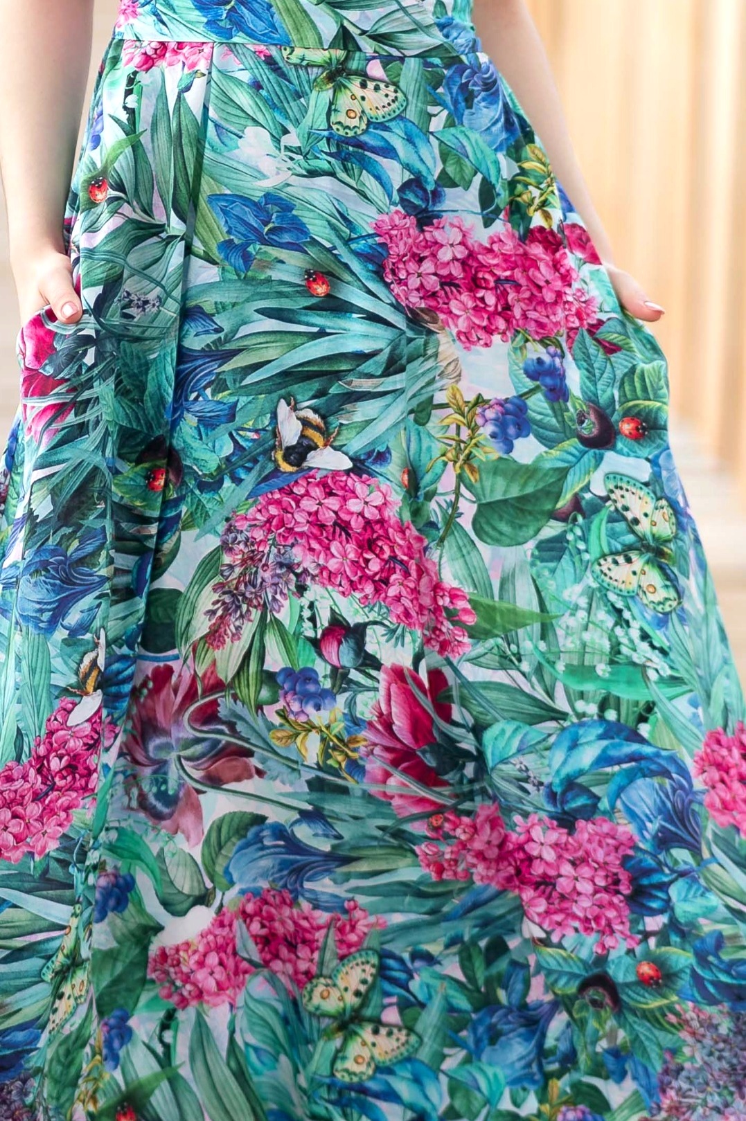 T-shirt wiskozowy - Wiosenna Symfonia