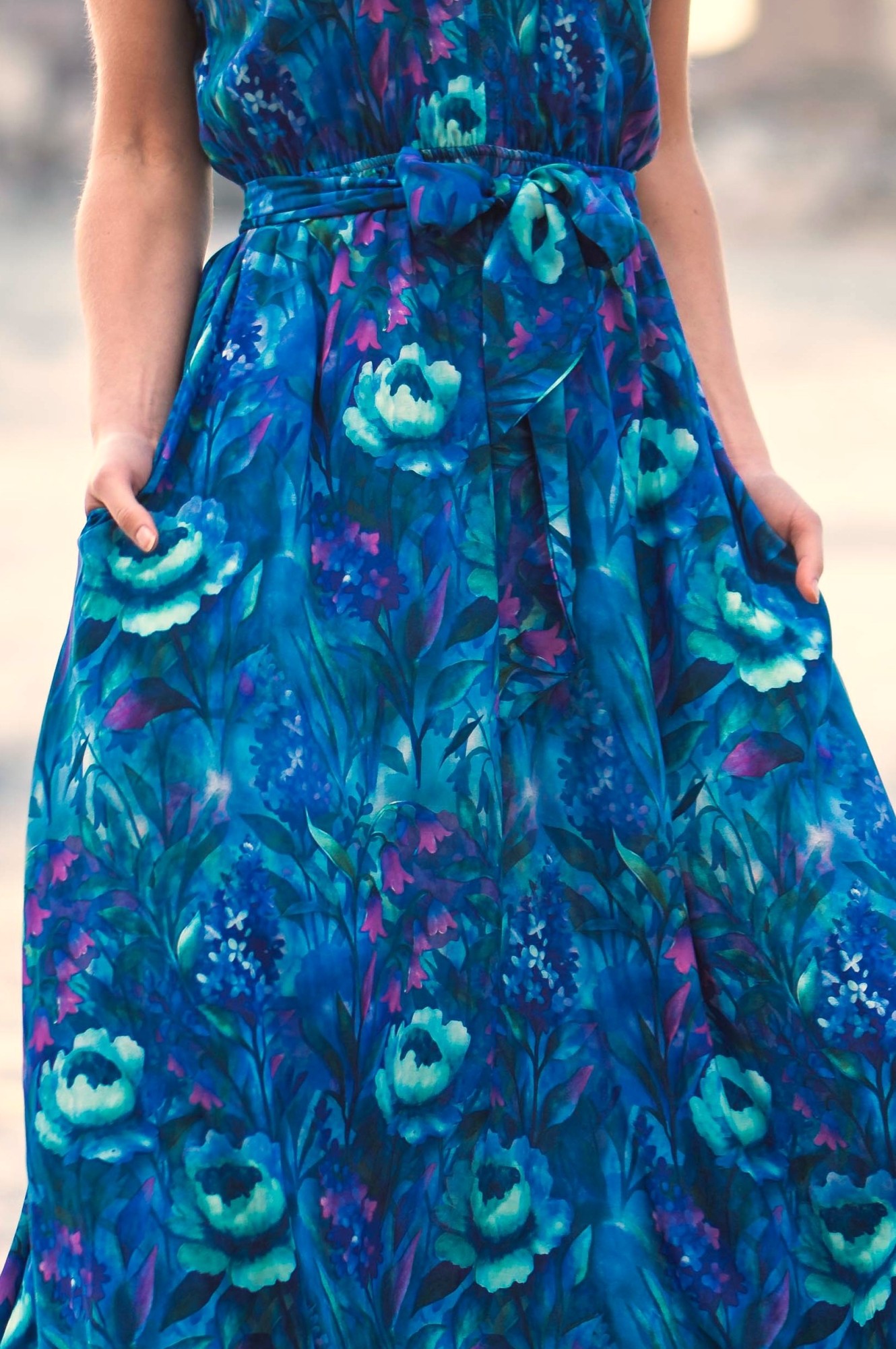 T-shirt wiskozowy - Aquarium