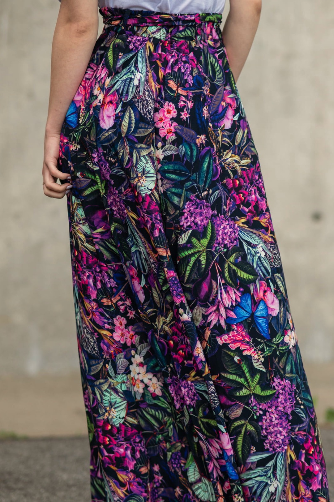 T-shirt wiskozowy - Garden Party