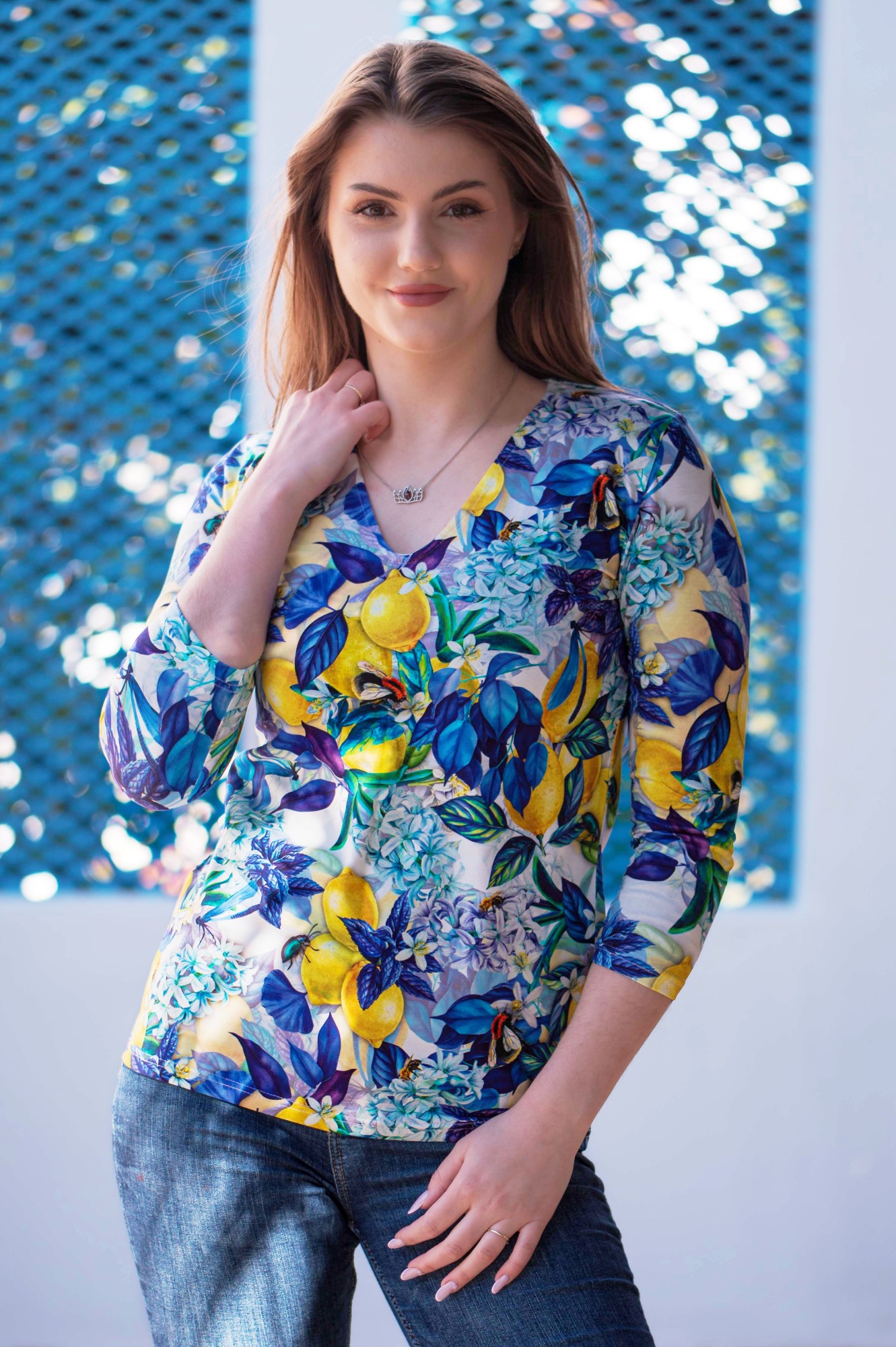 Bluzka LUNA - Lemon Ice