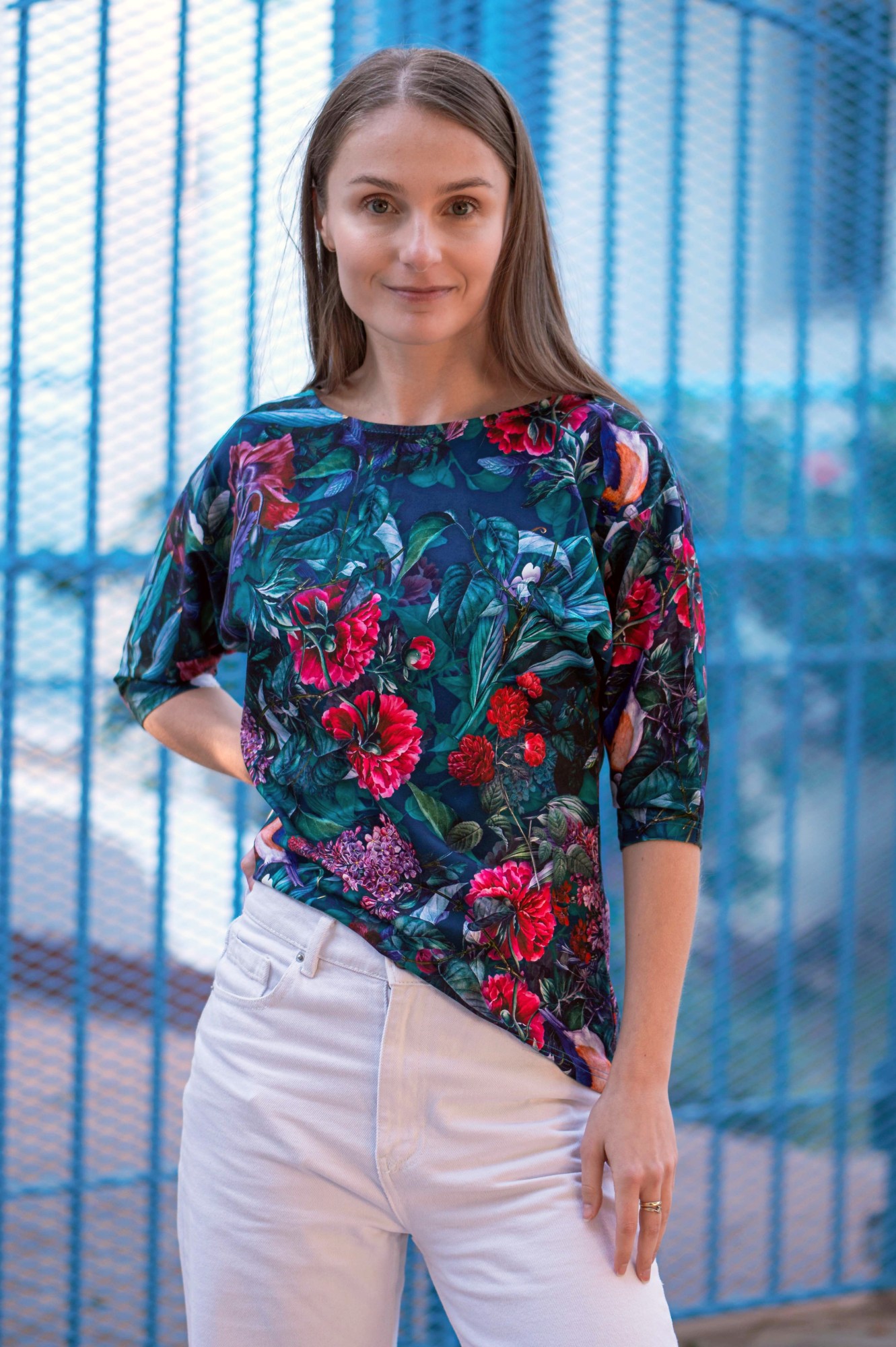 Bluzka bawełniana Sensual - Zaćmienie księżyca