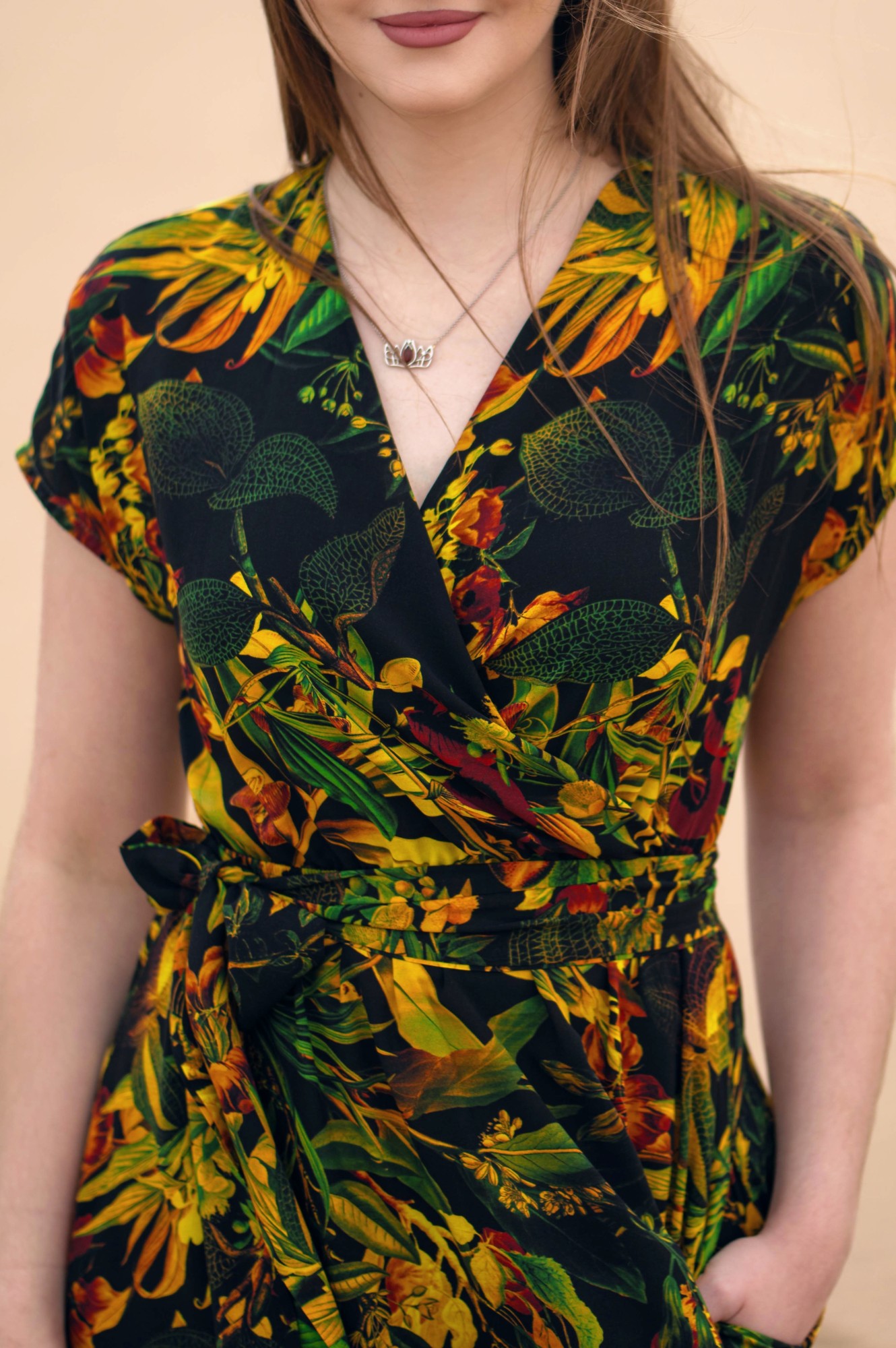 Sukienka Kimono MIDI -  Jamaica