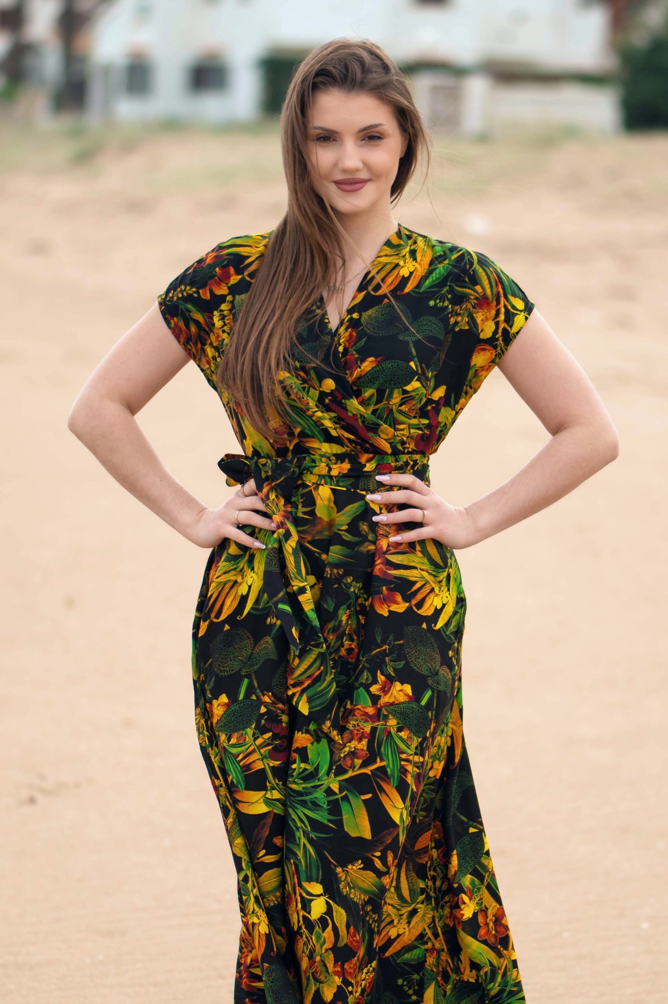 Sukienka Kimono MIDI -  Jamaica