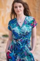 Sukienka Kimono MIDI -  Blue paradise