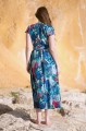 Sukienka Kimono MIDI -  Blue paradise