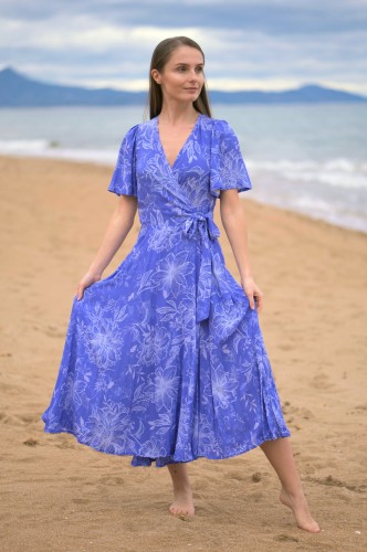 Lawendowa sukienka MIDI wiskoza - OKEE (17).jpg