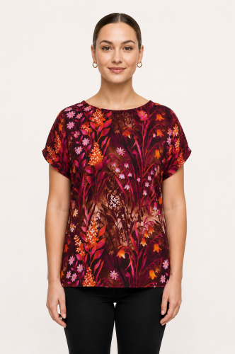 T-Shirt burgundy Bells