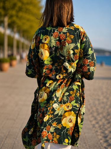 Kimono wiskozowe narzutka
