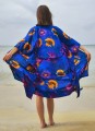 Kimono - Evening sunflowers