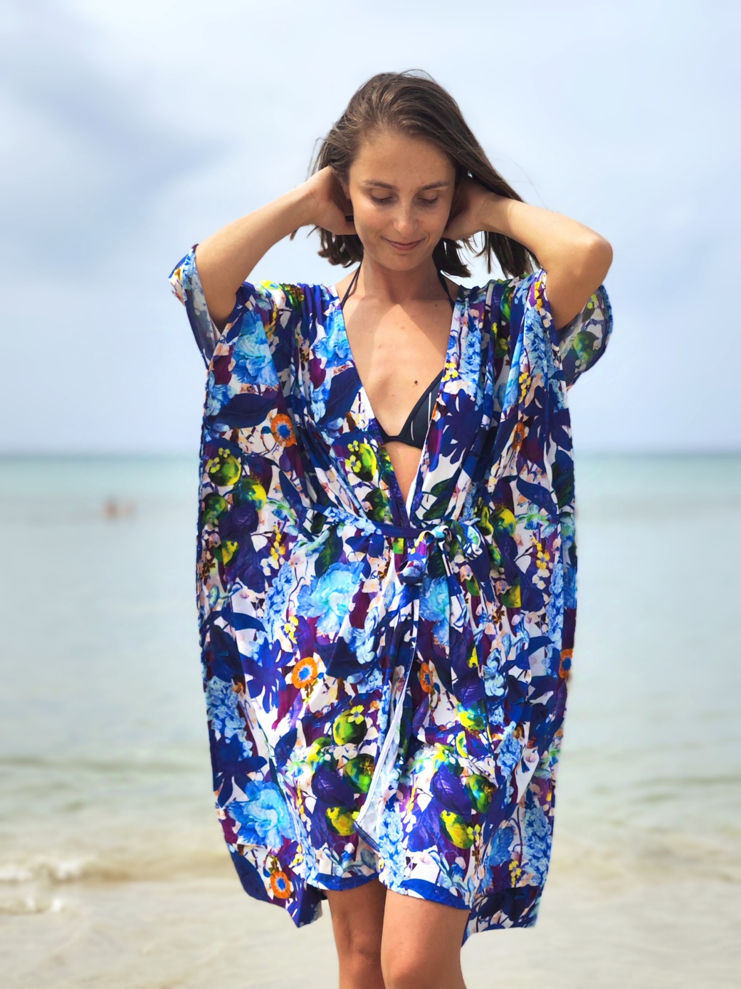 Kimono - Indigo bloom