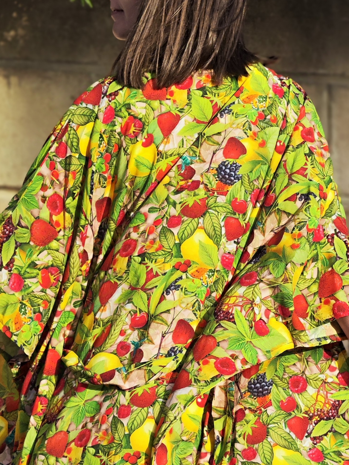 Kimono krótkie - Owocowe lato