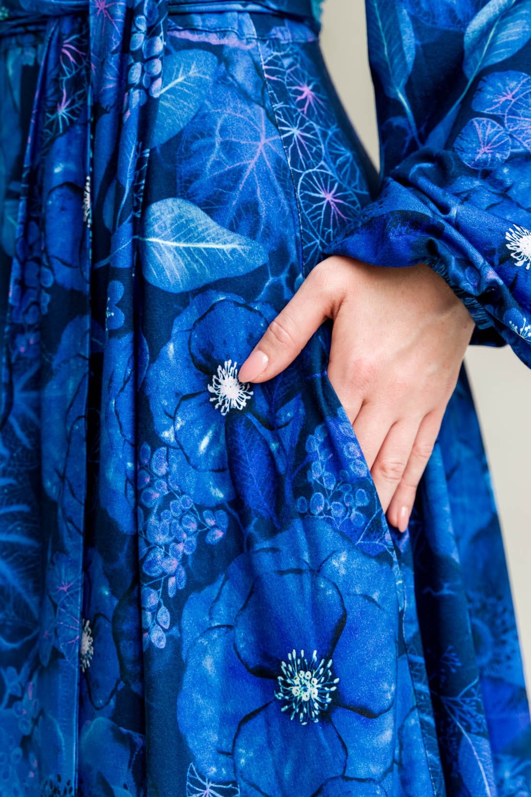 Sukienka AGATA - Deep Blue