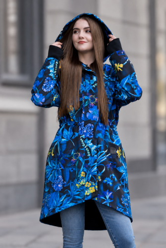 Jesienna kurtka wielosezonowa - Blue Irys