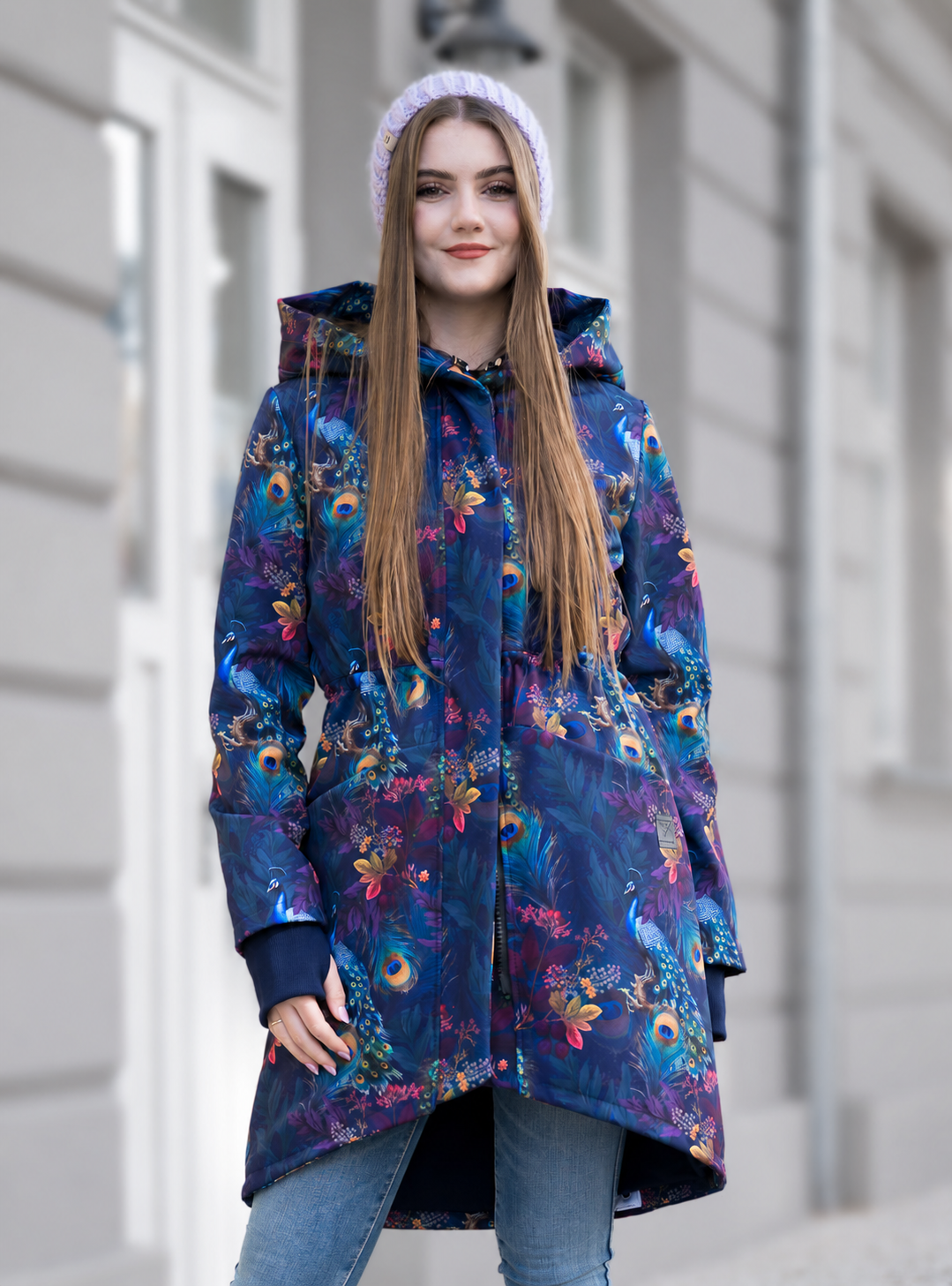 Jesienna kurtka wielosezonowa - Pawie Oko