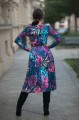 Sukienka wiskozowa MIDI - sukienka dekolt karo - OKEE - wiskoza (328).jpg