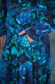 Sukienka wiskozowa HALINA - Blue rapsody