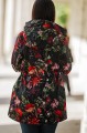 jesienna kurtka w kwiaty - parka softshell - OKEE (9).JPG