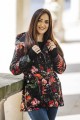 jesienna kurtka w kwiaty - parka softshell - OKEE (3).JPG