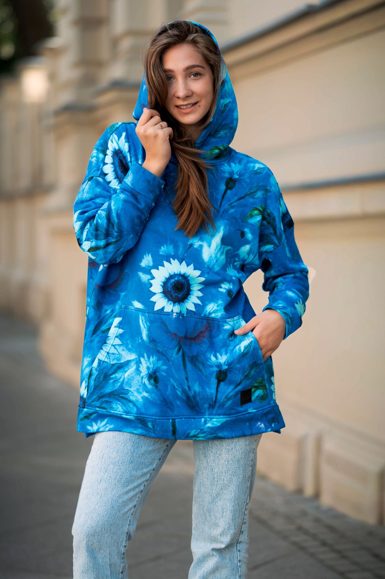 Bluza OVERSIZE - Księżycowa kraina