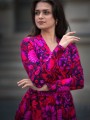 Bawełniane sukienki kopertowe długi rękaw - OKEE - sukienki w kwiaty (205).jpg