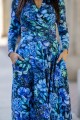 Sukienka Bawełniana Marlenn - Aqua blue