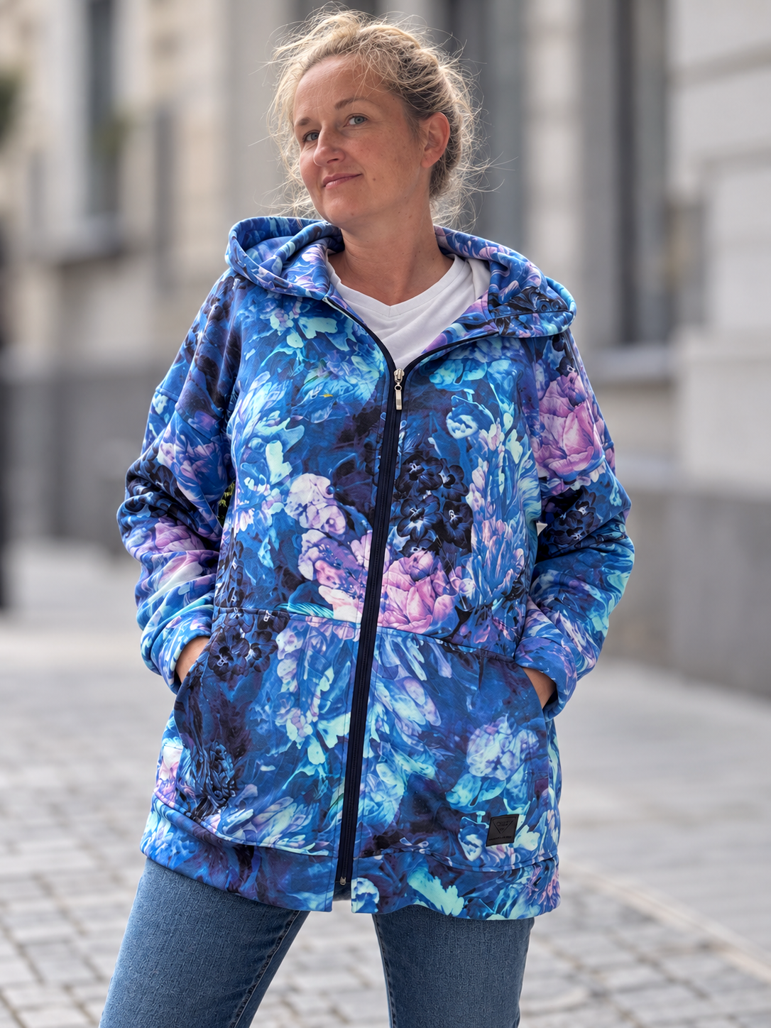 Bluza rozpinana OVERSIZE - Windy storm